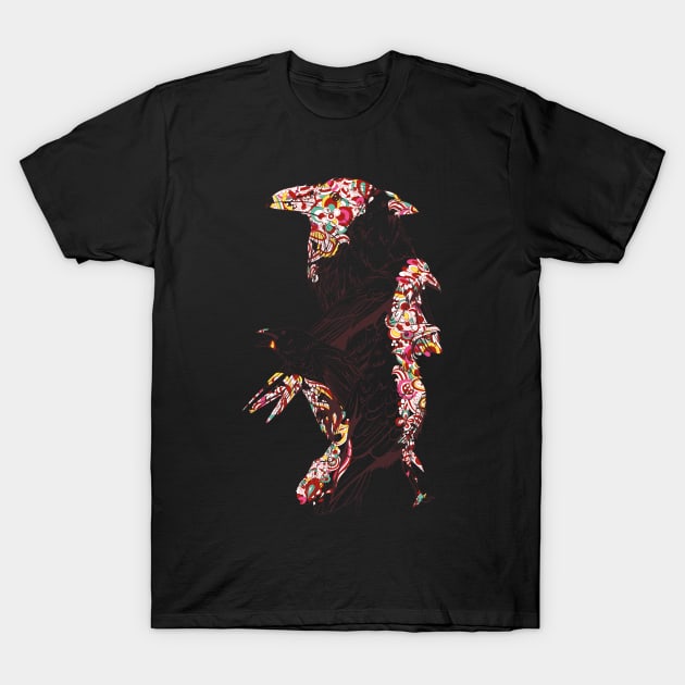 crow ravens T-Shirt by positivedesigners